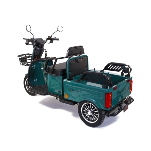 Triciclu electric Rotakt Liberia 1400W 25 km/h autonomie 48 km baterie plumb- acid 60V 20Ah greutate maxima 292 kg, Fara permis - Img 6