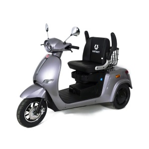 Triciclu Electric Rotakt Navigator 2 Motoare De 400W Viteză 25 km/h Autonomie 80 km Baterie plumb-acid 60V 20Ah Greutate maximă 300kg, Fără permis - Img 7