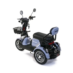 Triciclu Electric Rotakt Senior Motor 1000W Viteză 25 km/h Autonomie 62 km Baterie plumb-acid 60V 20Ah Greutate maximă 187 kg, Fără permis - Img 5