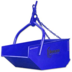 Bena - haba deșeuri moloz 1000 lt auto-descărcare cu lanț