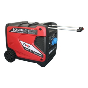 Generator inverter SENCI SC5500iE putere maxima 6.0 kW 230V pornire electrica insonorizat - Img 2