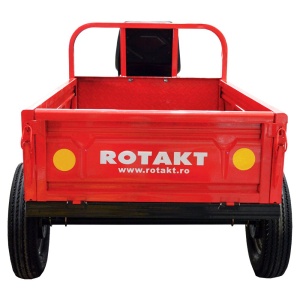Remorca motocultor Rotakt REM500, capacitate maxim 500 kg, basculabila - Img 6