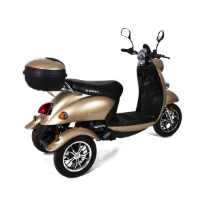 Triciclu Electric Rotakt Explorer Motor 1000W Viteză 25 km/h Autonomie 45 km Baterie plumb-acid 60V 20Ah Greutate maximă 251kg, Fără permis - Img 3