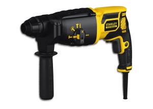 Ciocan rotopercutor Stanley FatMax SDS-Plus, 750 W, 1050 RPM, 26 mm, Geanta transport, Acesorii - Img 4