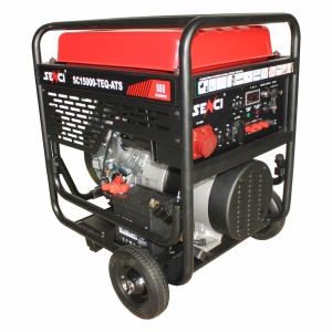 Generator de curent SENCI SC15000 EVO putere maxima 13k W 230V pornire electrica - Img 3