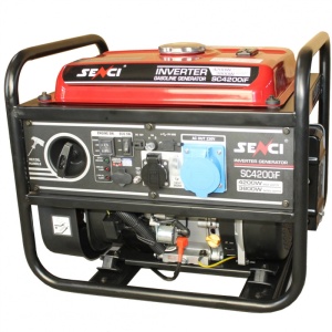 Generator inverter SENCI SC4200iF putere maxima 4.2 kW 230V pornire electrica - Img 1