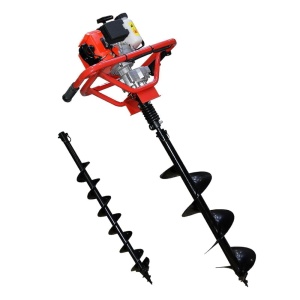 Motoburghiu de pamant Rotakt MTBG250/805 + Kit burghiu 100 mm si 200 mm si cuplaj elastic - Img 3
