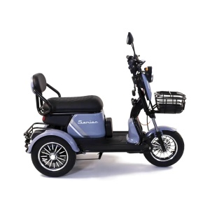 Triciclu Electric Rotakt Senior Motor 1000W Viteză 25 km/h Autonomie 62 km Baterie plumb-acid 60V 20Ah Greutate maximă 187 kg, Fără permis - Img 2
