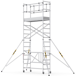 Bisonte ProTUBE F360 Schela mobila profesionala din aluminiu H lucru 5,4m