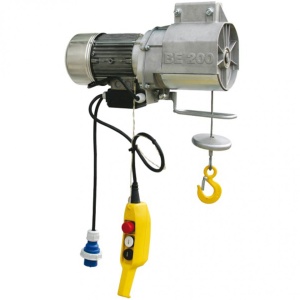Electropalan de santier IMER BE 200, sarcina maxima 200 kg, inaltime maxima 25 m, motor 230V, 0.75 kW
