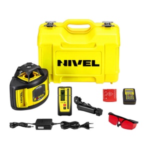 Nivela laser rotativa Nivel System NL540 Digital stadie LS24 trepied SJJ32 - Img 3