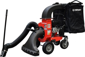 Aspirator de Frunze şi Resturi Vegetale Rotakt ROAF-08 Sac Colector cu Capacitate de 175 de litri, motor Rato