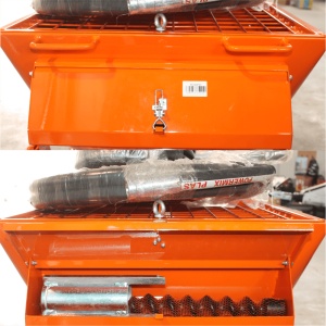 Bisonte PCS-K35 Masina de tencuit monofazica 230V, debit material 5-20 l /min. - Img 2