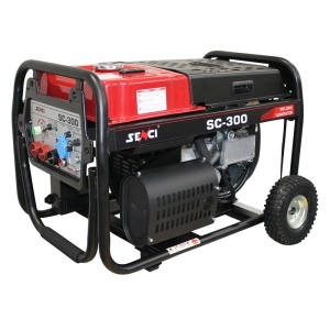 Generator de curent si sudura SENCI SC-300 putere maxima 3.5kW 230V curent sudura 300A - Img 6