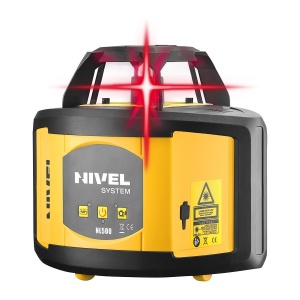 Nivela laser rotativa Nivel System NL500 cu fascicul rosu - Img 3