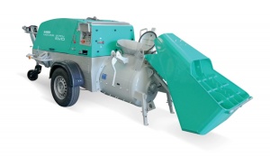 Pompa diesel pentru sapa, fara furtunuri, cu paleta incarcare IMER Mover 270 DB EVO WT T5 ,Motor Yanmar 35 kW Stage