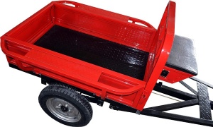 Remorca motocultor Rotakt REM400-1, capacitate 400 kg, basculabila - Img 5