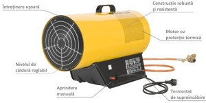 Termosuflanta cu gaz MASTER BLP73M - Img 7