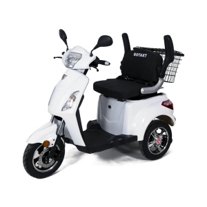 Triciclu Electric Rotakt Voyager Motor 1000W, Viteză 25 km/h Autonomie 49 km Baterie plumb-acid 60V 20Ah Greutate maximă 199kg, Fără permis - Img 7
