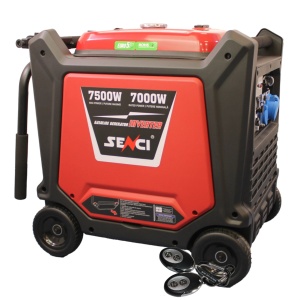 Generator inverter SENCI SC8000iE 7.5 kW 230V pornire electrica insonorizat - Img 4