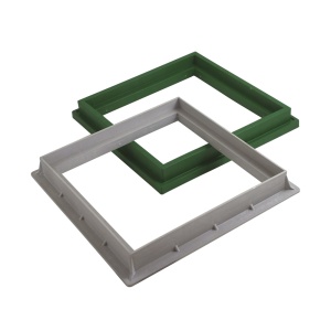 Rama suport pentru capac sau grilaj 18X18 cm