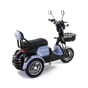 Triciclu Electric Rotakt Senior Motor 1000W Viteză 25 km/h Autonomie 62 km Baterie plumb-acid 60V 20Ah Greutate maximă 187 kg, Fără permis - Img 3