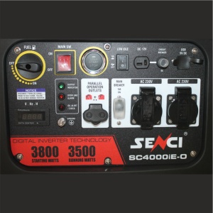 Generator inverter SENCI SC4000iE-O 3.8 kW 230V pornire electrica insonorizat - Img 2