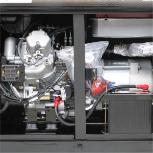 Generator trifazat insonorizat SENCI SCD13000Q-3 11 kW 400V, motor Diesel - Img 3