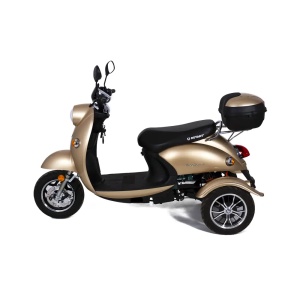 Triciclu Electric Rotakt Explorer Motor 1000W Viteză 25 km/h Autonomie 45 km Baterie plumb-acid 60V 20Ah Greutate maximă 251kg, Fără permis - Img 6