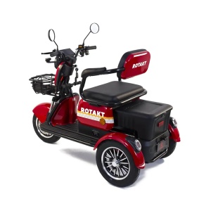 Triciclu Electric Rotakt Safari Motor 1000W 25 km/h Autonomie 62 km Baterie plumb-acid 60V 20Ah Greutate maximă 187 kg, Fără permis - Img 5