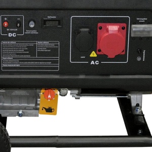 Generator De Curent Pe Benzină Rotakt ROGE7000T 6.8 kW, Trifazic, AVR, Voltmetru, Ieșire De 12V, Consum 3,12 l/h - Img 4