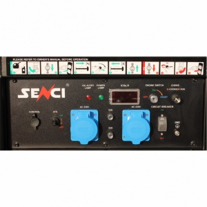 Generator de curent SENCI SC13000-EVO putere maxima 11 kW 230V pornire electrica - Img 2