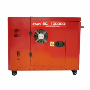 Generator monofazat insonorizat SENCI SC10000Q putere maxima 8 KW 230V motor Diesel FARA ATS - Img 1