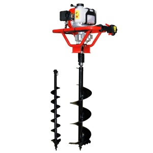 Motoburghiu de pamant Rotakt MTBG250/805 + Kit burghiu 100 mm si 200 mm si cuplaj elastic - Img 5