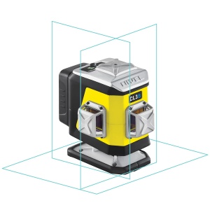 Nivela laser albastru in cruce Nivel System CL3B cu tija ancorare LP36 - Img 3