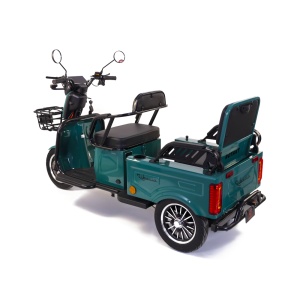 Triciclu electric Rotakt Liberia 1400W 25 km/h autonomie 48 km baterie plumb- acid 60V 20Ah greutate maxima 292 kg, Fara permis - Img 5