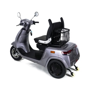 Triciclu Electric Rotakt Navigator 2 Motoare De 400W Viteză 25 km/h Autonomie 80 km Baterie plumb-acid 60V 20Ah Greutate maximă 300kg, Fără permis - Img 5
