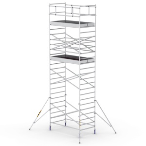 Bisonte ProTUBE L8 Schela mobila profesionala din aluminiu H lucru 8,3m