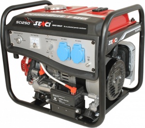 Generator de curent SENCI SC1250E-LITE putere maxima 1,0 kW 230V pornire electrica - Img 5