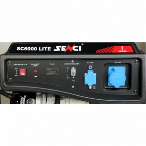 Generator de curent SENCI SC6000 LITE putere maxima 5,5 kW 230V - Img 2