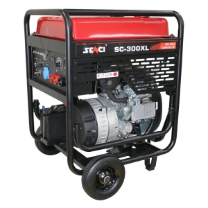Generator de curent si sudura SENCI SC-300XL 3.5kW 230V curent sudura 300A - Img 4