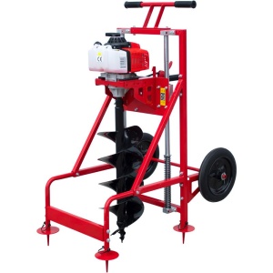 Motoburghiu de pamant Rotakt MTBG680/884 + burghiu 250mm - Img 2