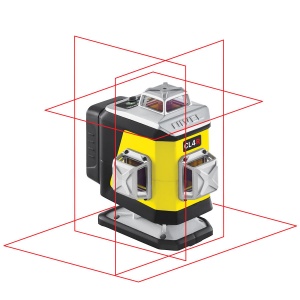 Nivela laser rosu in cruce Nivel System CL4R cu trepied SJJM1EX receptor CLS4 - Img 2