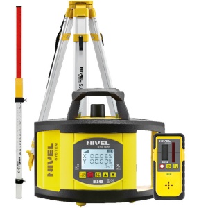Nivela laser rotativa verde Nivel System NL540G cu trepied SJJ1 stadie LS24 - Img 1