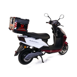 Scuter Rotakt Galileo Ultra, Viteză maximă 25Km/h, Autonomie 45Km/h, Putere 2400W, Acumulatori 72V / 30Ah, Timp de încărcare 6-8h, KeyLess Go, USB, NFC/Bluetooth - Img 3
