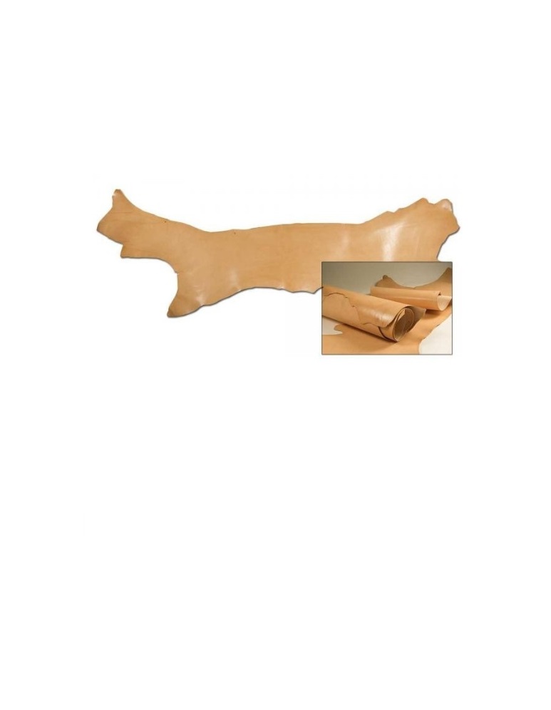 Piele tabacita vegetal/ ulei/ crom Tandy Leather