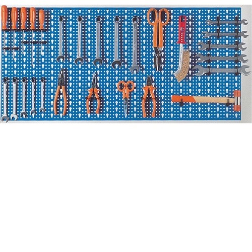 Panouri perforate orizontale din metal pentru scule
