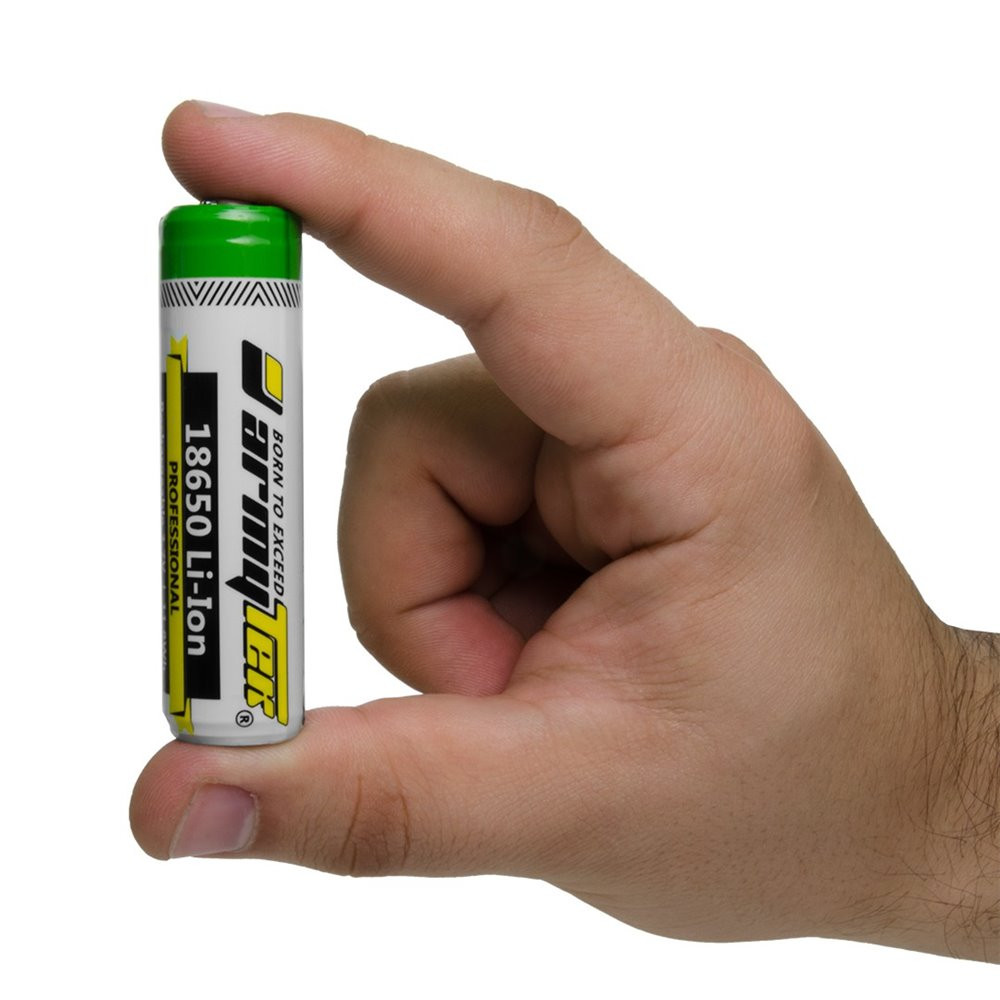 Pile rechargeable li-ion 18650 ARMYTEK 2800 mAh