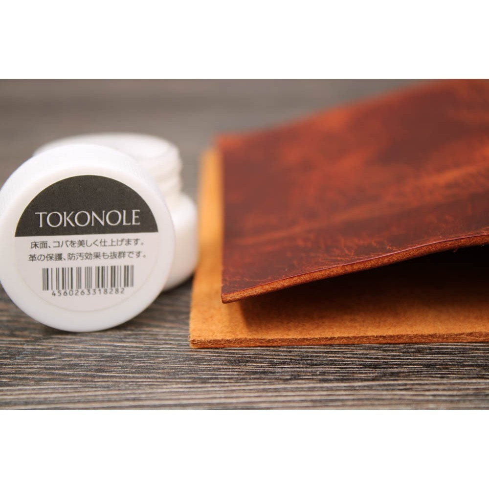 Burnishing Leather with Seiwa Tokonole - How to Finish Leather