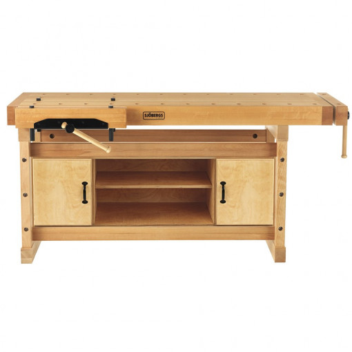 Banc de lucru pentru tamplarie PROFI Elite 2000 + dulap SM08, Sjobergs